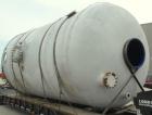 Used Pfaudler Glass Lined Chemstor Pressure Tank, 10,200 gallon, model CV-126-10200, 9119 blue glass, vertical. 126