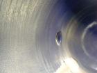 Used Pfaudler Glass Lined Chemstor Pressure Tank, 10,200 gallon, model CV-126-10200, 9119 blue glass, vertical. 126