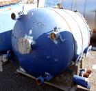 Used Pfaudler Glass Lined Receiver Tank, 350 Gallon, Model CVC48-350-50, 9115 Blue Glass, Vertical. 48