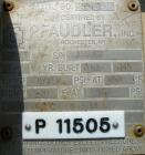 Used Pfaudler Glass Lined Pressure Tank, 50 Gallons, Vertical. 24
