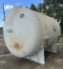 6,000 Gallon GMM Pfaudler Glass Lined Horizontal Chemstore Receiver Tank