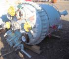 Used Pfaudler Glass Lined Reciever, 200 gallon, 9125 white glass. Internal rated 100 psi and full vacuum at 450 deg F. Clamp top, dish bottom. Serial #R293-0753, National Board #47238, built 1993.