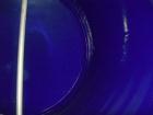 Used Pfaudler Glass Lined Tank, 2000 gallon, 9114 blue glass, horizontal. Approximately 84