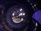 Used Pfaudler Glass Lined Tank, 1000 Gallon, 9119 Blue Glass, Vertical.