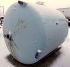 Used Pfaudler Closed Top Glass Lined Receiver Tank, 2000 Gallon, Type 5014 Glass, Vertical. 83