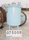 USED: Pfaudler glass lined receiver tank, 100 gallon, 3315 glass, vertical. Approximate 30