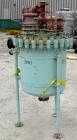 Used Pfaudler Glass Lined Receiver Tank, 50 Gallon, 9115 Glass, Vertical. Approximately 24