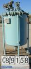 USED: Pfaudler glass lined receiver tank, 100 gallon, 3315 glass, vertical. Approximate 30