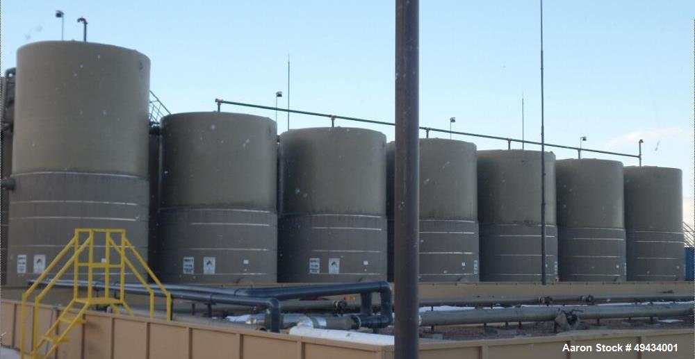 Used Fiberglass Tank, 31,500 Gallon (750 bbl). 1
