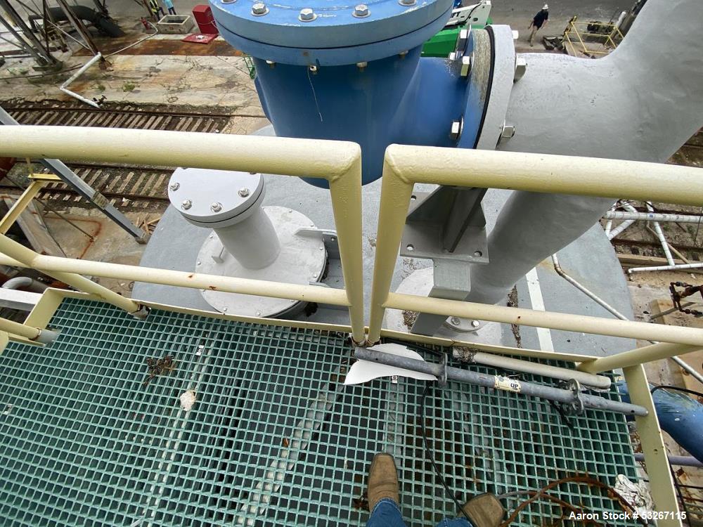 Used 36,400 Gallon Fiberglass Storage Tank – Fabricated Plastics, Derakane 510A, Built 2009
