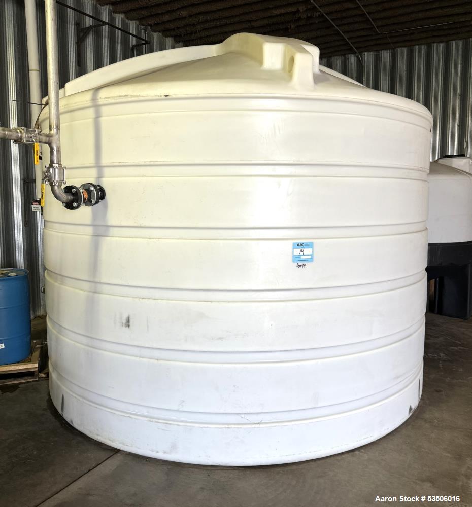 Enduraplas White Poly Tank, Approximate 6000 Gallons