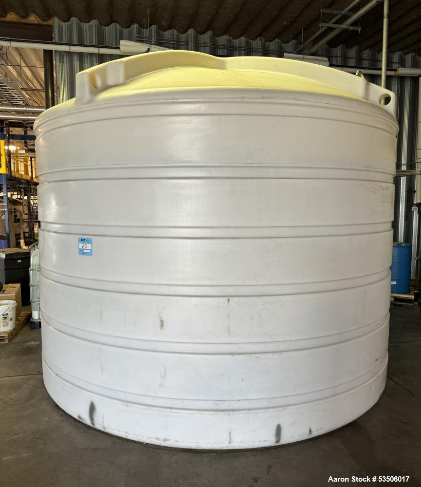 Enduraplas White Poly Tank, Approximate 6000 Gallons