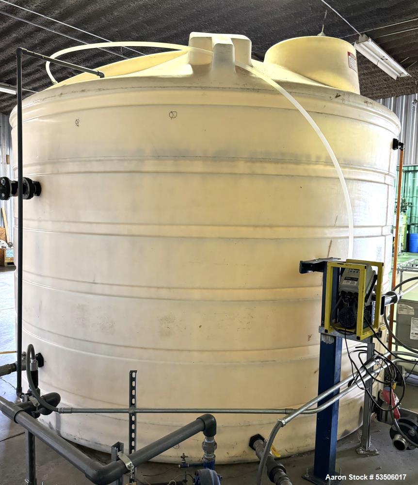 Enduraplas White Poly Tank, Approximate 6000 Gallons