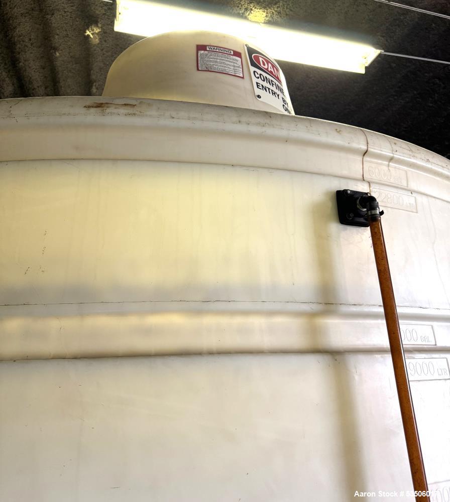 Enduraplas White Poly Tank, Approximate 6000 Gallons