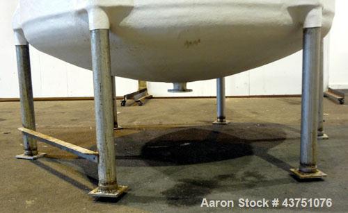 Used Air Plastics Fiberglass Storage Tank, 2050 Gallons, Vertical. Approximate 84" diameter x 80" straight side, dished top and bottom. Fabricated in accordance with ASTM D-3299, filament wound vesse...