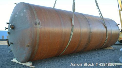 Used- Air Plastics Fiberglass Storage Tank, 22036 Gallons, Vertical. Approximately 132" diameter x 364" straight side, dishe...