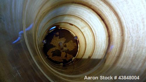 Used Air Plastics Fiberglass Storage Tank, 22036 Gallons, Vertical. Approximately 132" diameter x 364" straight side, dished top, flat bottom. Fabricated in accordance with ASTM D-3299, filament woun...