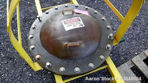 Used Air Plastics Fiberglass Storage Tank, 22036 Gallons, Vertical. Approximately 132" diameter x 364" straight side, dished top, flat bottom. Fabricated in accordance with ASTM D-3299, filament woun...