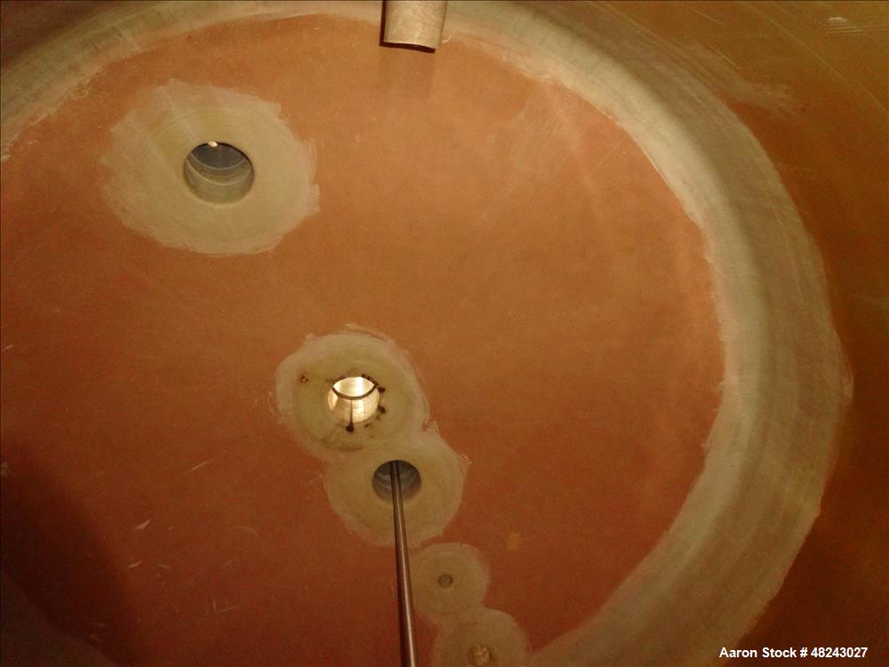 Used Augusta Fiberglass Tank, 1,930 Gallon, Vertical.