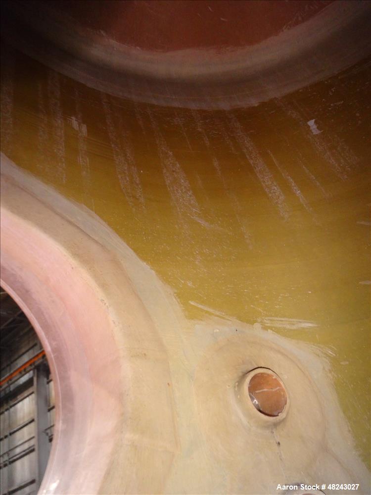 Used Augusta Fiberglass Tank, 1,930 Gallon, Vertical.