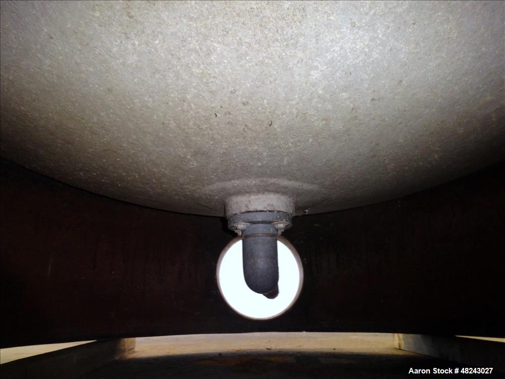 Used Augusta Fiberglass Tank, 1,930 Gallon, Vertical.