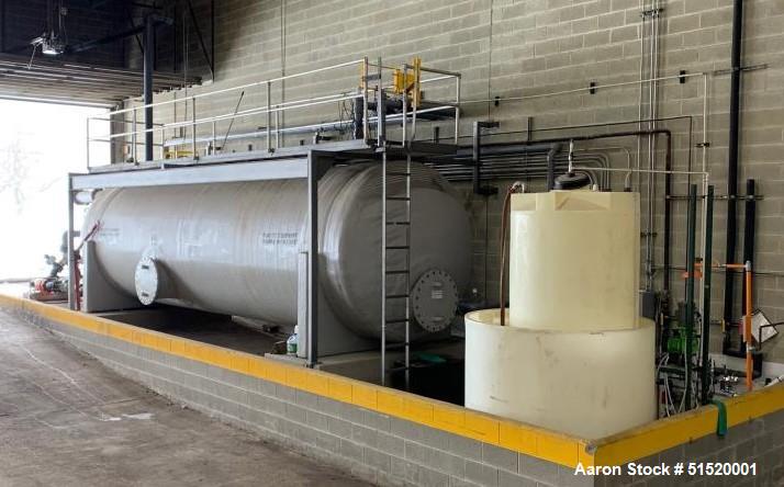 Used Augusta Fiberglass 10,000 Gallon Fiberglass Tank