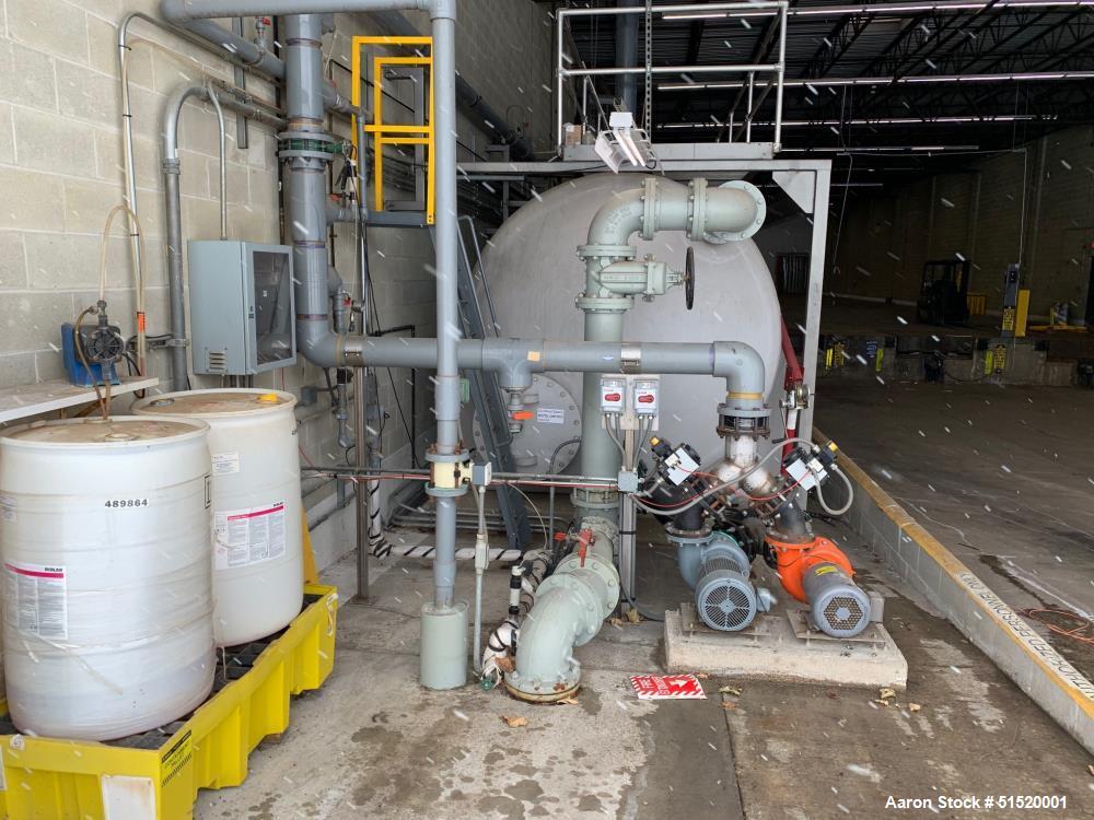 Used Augusta Fiberglass 10,000 Gallon Fiberglass Tank