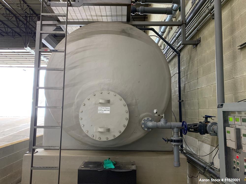 Used Augusta Fiberglass 10,000 Gallon Fiberglass Tank