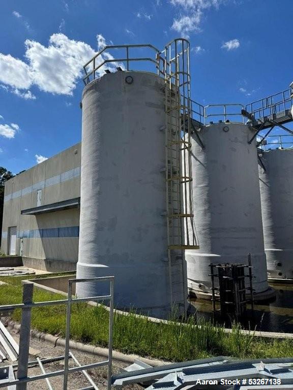 Unused Augusta Fiberglass 30,000 Gallon FRP Storage Tank | Industrial Fiberglass Process Tank