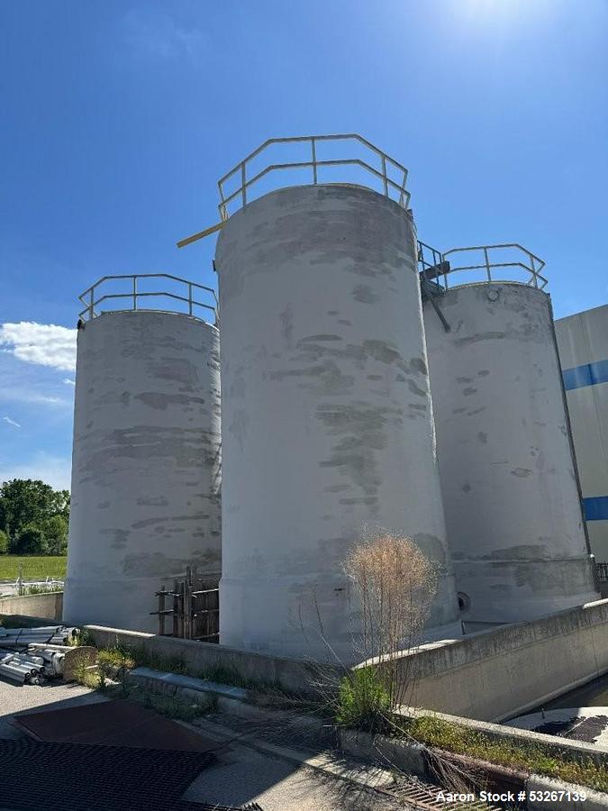 30,000 Gallon Fiberglass Storage Tank | Unused Augusta FRP Industrial Vessel