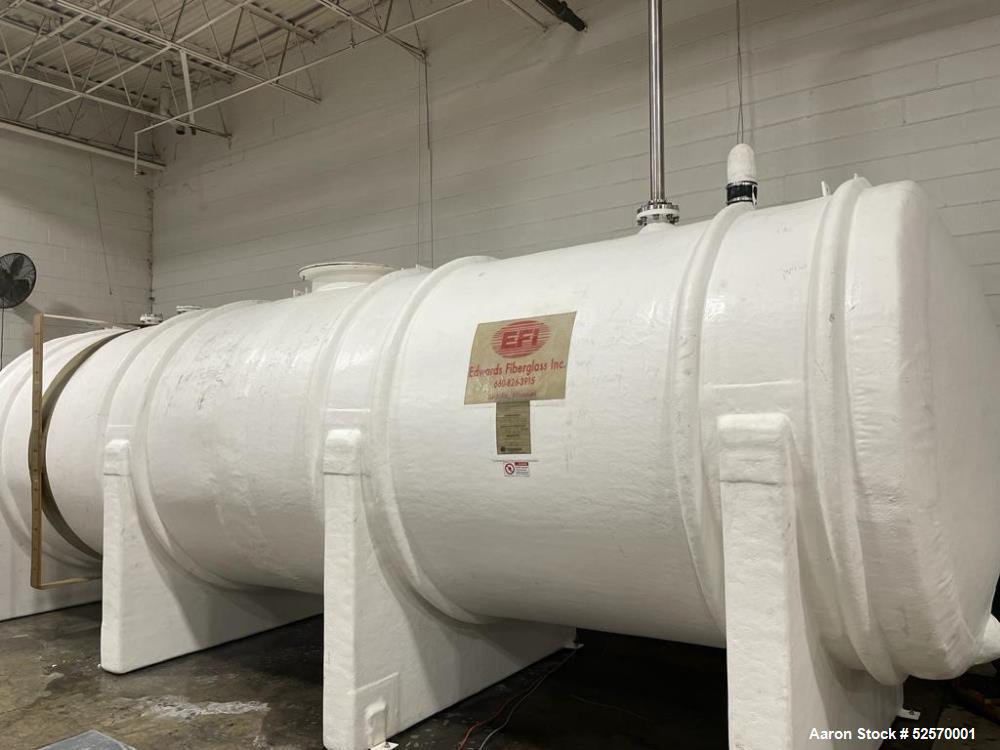 Used-Edwards Fiberglass Inc Tank, 7,060 Gallon