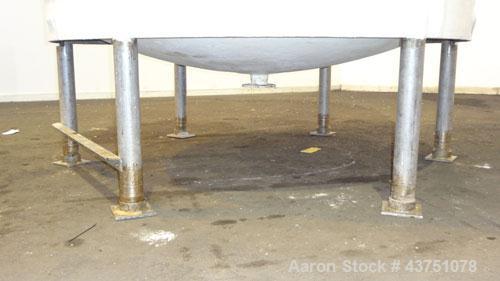 Used Ohio GRP Fiberglass Storage Tank, 2000 Gallons, Vertical. Approximate 84" diameter x 76" straight side, dished top and bottom. Liner & resin 1 ply "C" veil/ Atlac 4010-A. 1.3 Specific gravity, r...