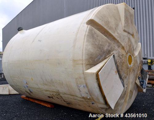 Used 7300 Gallon Polypropylene Poly Processing Company Tank