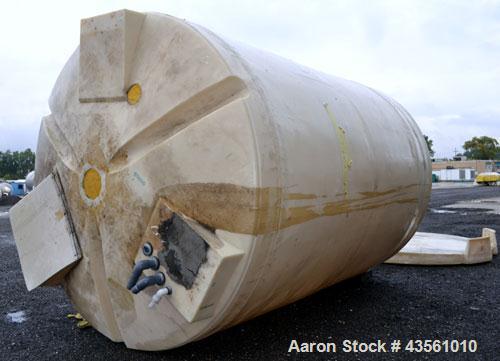 Used 7300 Gallon Polypropylene Poly Processing Company Tank