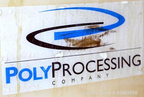 Used 7300 Gallon Polypropylene Poly Processing Company Tank