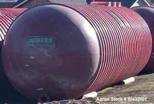 Used - Xerxes Single Wall Fiberglass Tank, 25,000 Gallon.