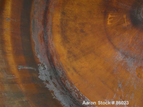 USED: Xerxes Corp tank, 1868 gallon, fiberglass (Derakane 411), vertical. Approximately 102" diameter x 40" straight side. Dished top and bottom. Rated to 160 deg F. Off center top entering Lightnin ...
