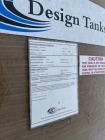 Used 10,000 Gallon 12' x 12' FRP Tank