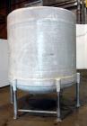 Used Ohio GRP Fiberglass Storage Tank, 2000 Gallons, Vertical. Approximately 84