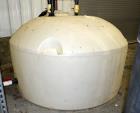 Used- Polypropylene Tank, Approximate 800 Gallon, Vertical. Approximate 96