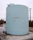 Used- Polypropylene Tank, Approximate 9,000 Gallon, Vertical