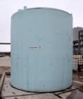 Used Polypropylene Tank, Approximate 9,000 Gallon, Vertical