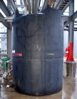 Used- SII Snyder Polypropylene Tank, 3000 Gallon, Vertical. Approximate 90