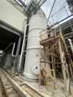 Used 27,000 Gallon Vertical Fiberglass Storage Tank – All Plastics & Fiberglass, Derakane 411, Built 2022