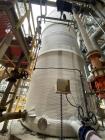Used 27,000 Gallon Vertical Fiberglass Storage Tank – All Plastics & Fiberglass, Derakane 411, Built 2022