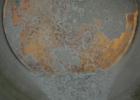 USED: Tank, 6200 gallon, fiberglass, vertical. Approximately 116