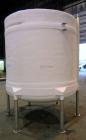 Used Air Plastics Fiberglass Storage Tank, 2050 Gallons, Vertical. Approximate 84