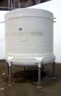 Used Air Plastics Fiberglass Storage Tank, 2050 Gallons, Vertical. Approximate 84