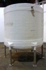 Used Air Plastics Fiberglass Storage Tank, 2050 Gallons, Vertical. Approximate 84