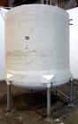 Used Air Plastics Fiberglass Storage Tank, 2050 Gallons, Vertical. Approximately 84